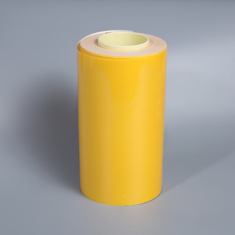فیلم انتشار زرد PET فیلم انتشار زرد PET